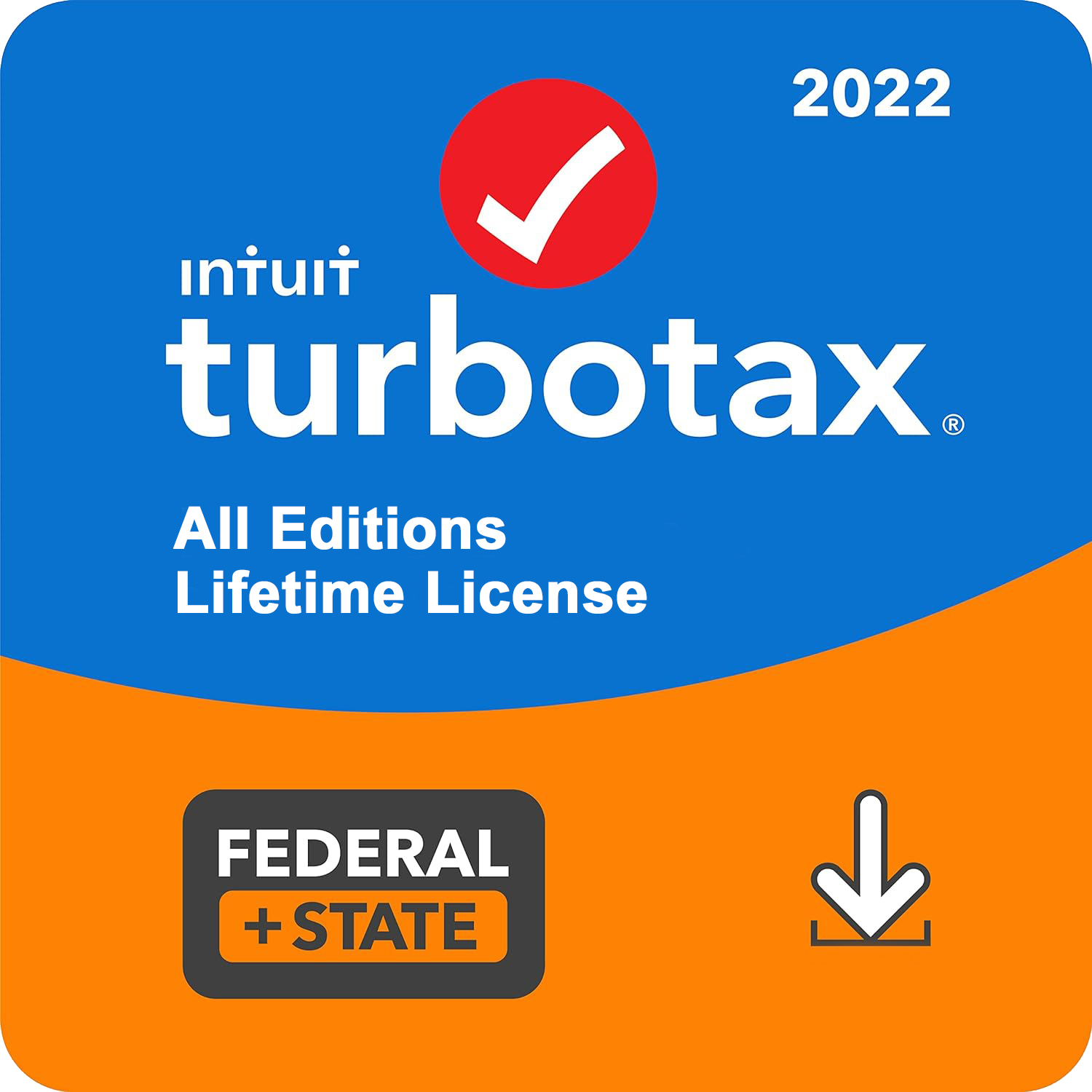 Intuit TurboTax Individual 2022 US-All Editions [Lifetime License]
